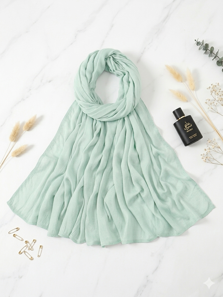 Modal Hijab - Pearl Aqua