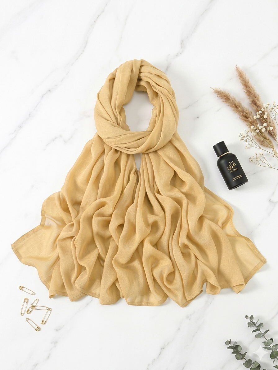 Modal Hijab - Butter