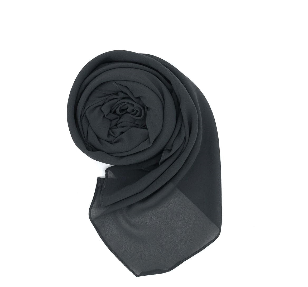Chiffon Bubble - Charcoal Grey