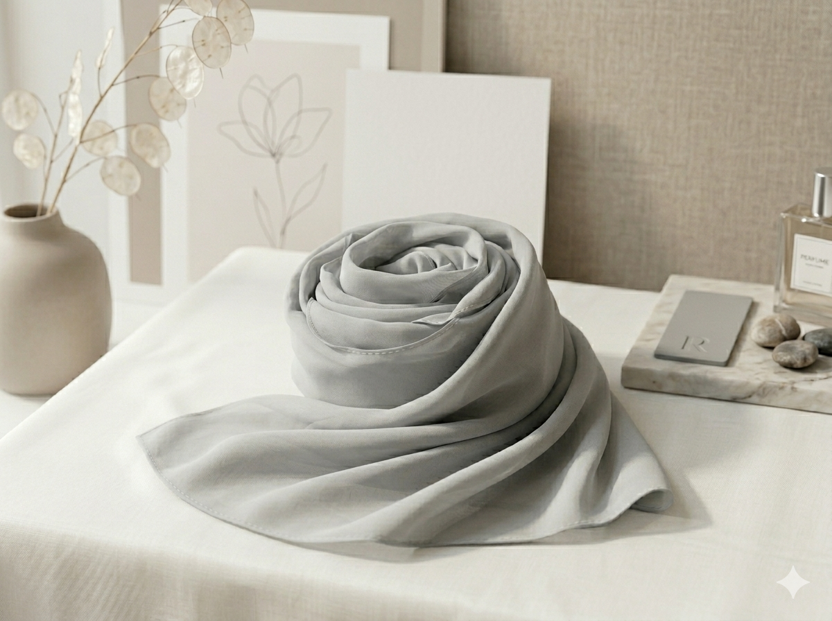 Chiffon Bubble - Ash Grey