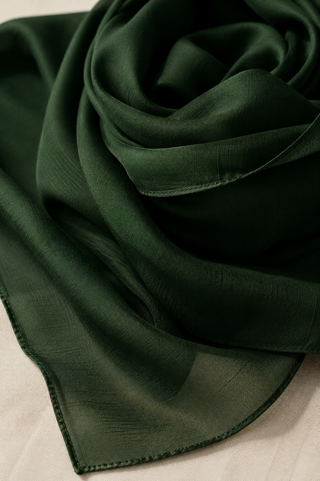 Chiffon Bubble - Dark Green