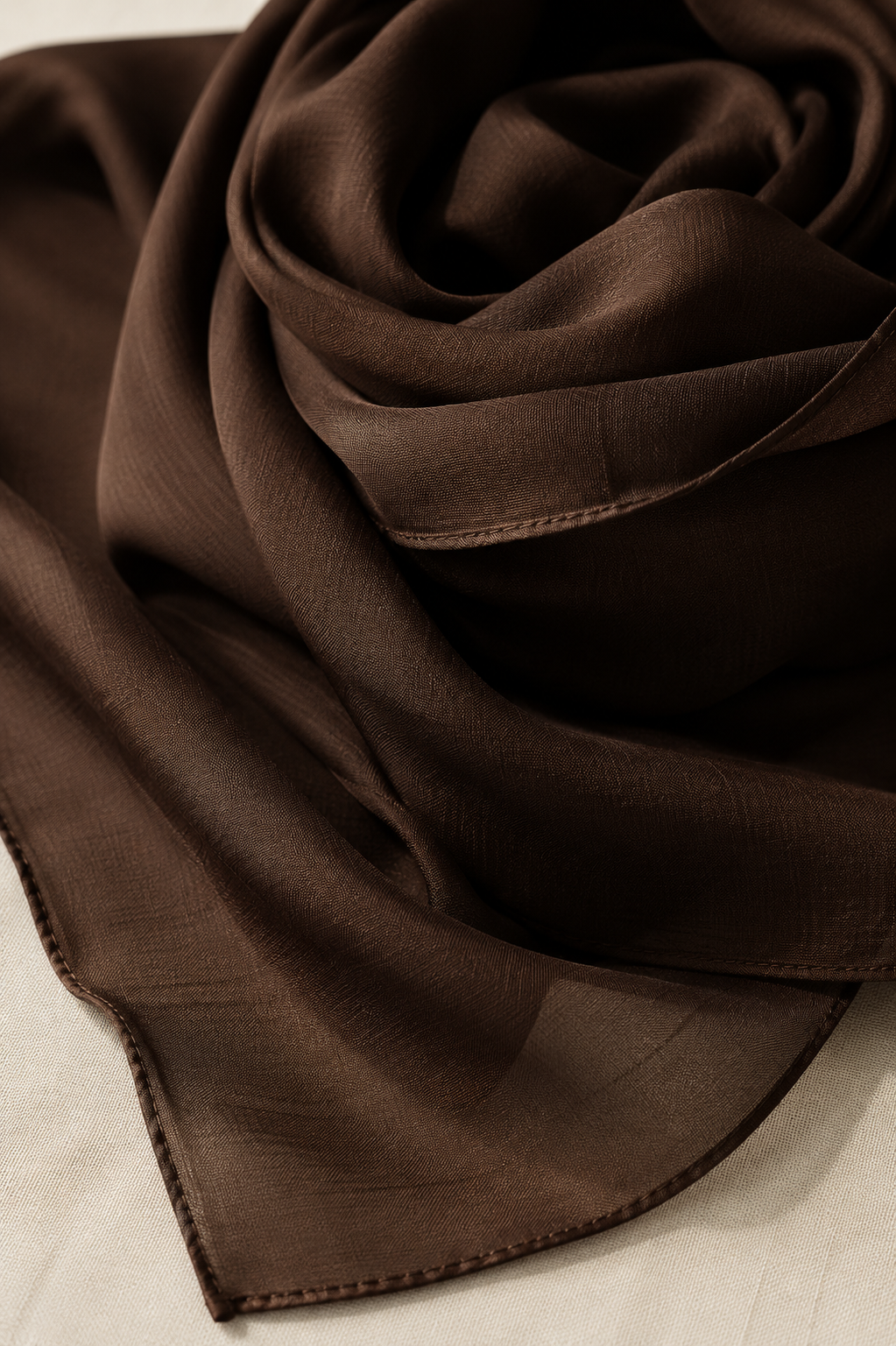 Chiffon Bubble - Dark Brown