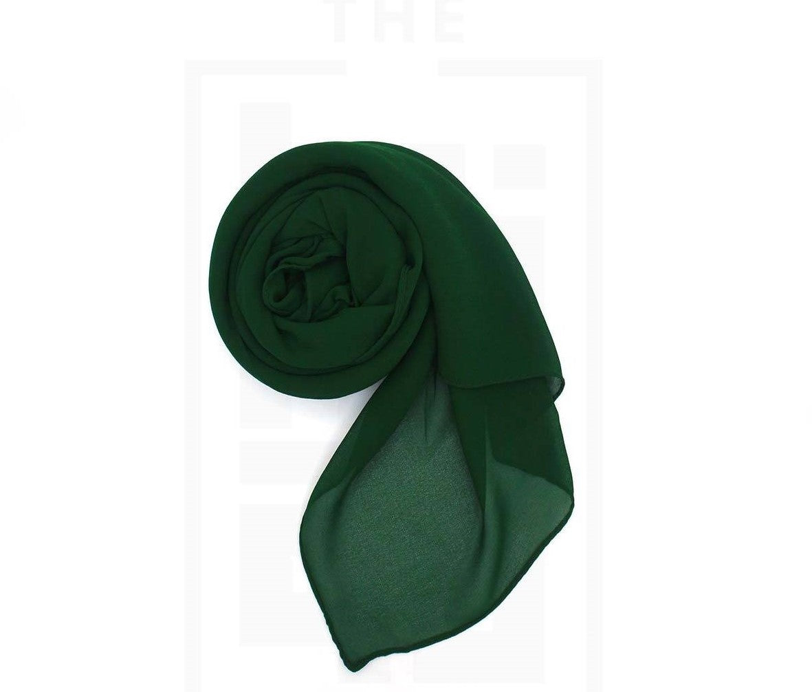 Chiffon Bubble - Dark Green