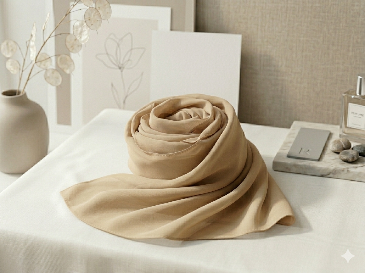 Chiffon Bubble - Beige