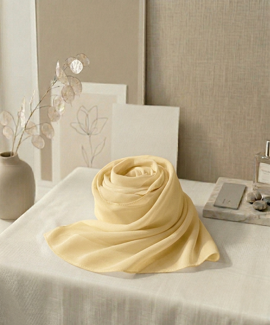 Chiffon Bubble - Pearl