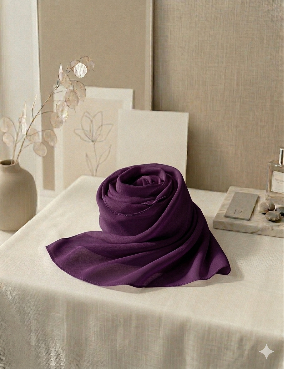 Chiffon Bubble - Purple