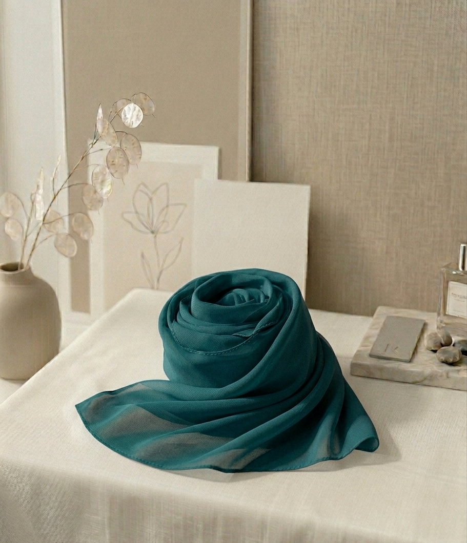 Chiffon Bubble - Teal