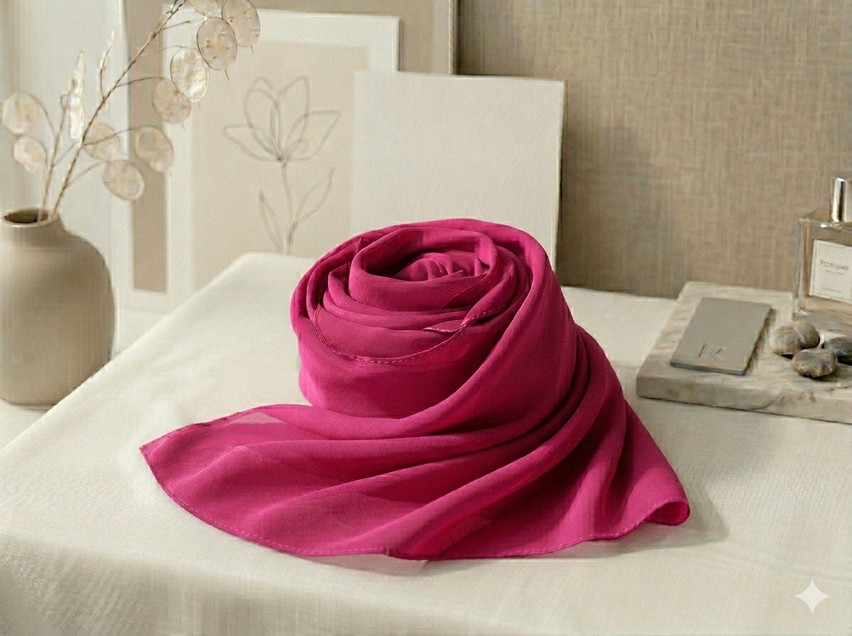 Chiffon Bubble - Hot Pink