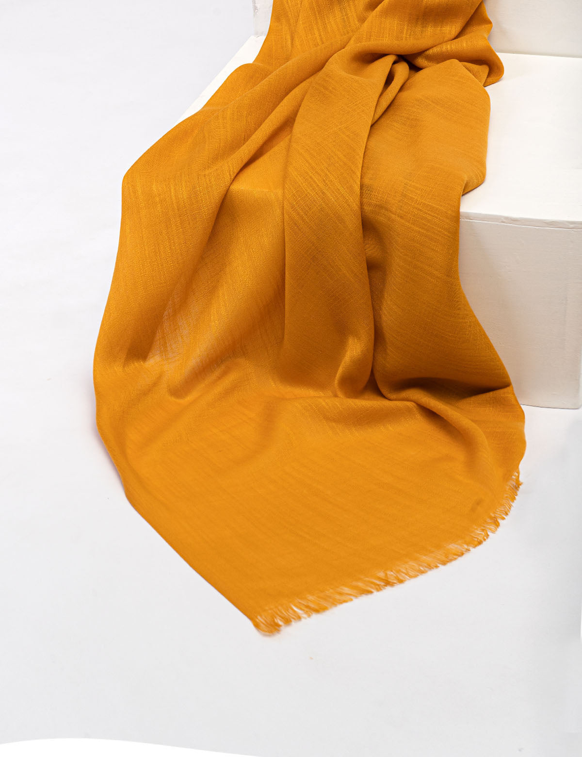 Turkish Lawn Hijab - Yellow