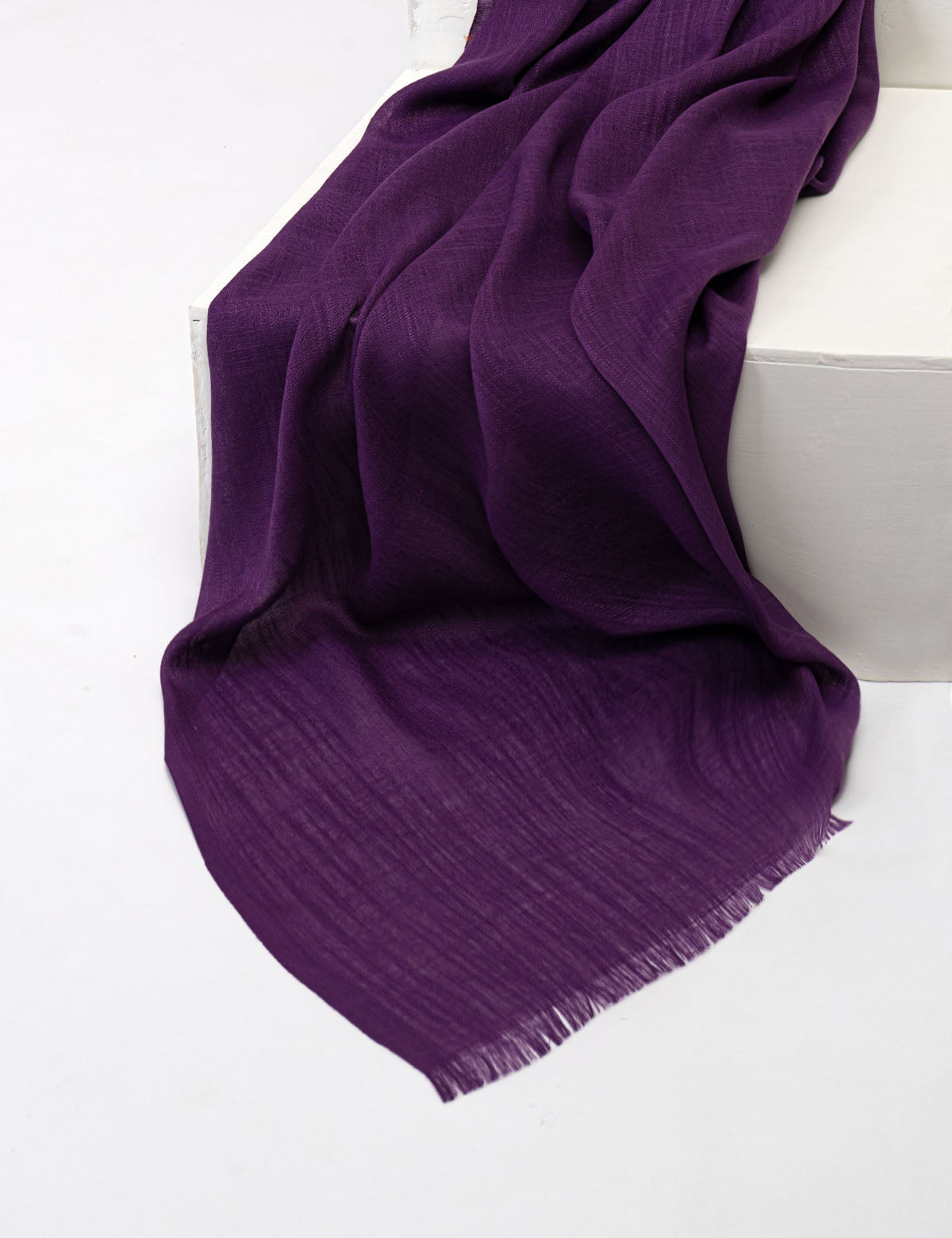 Turkish Lawn Hijab - Purple