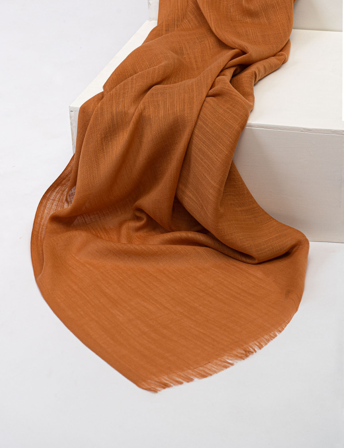 Turkish Lawn Hijab - Caramel