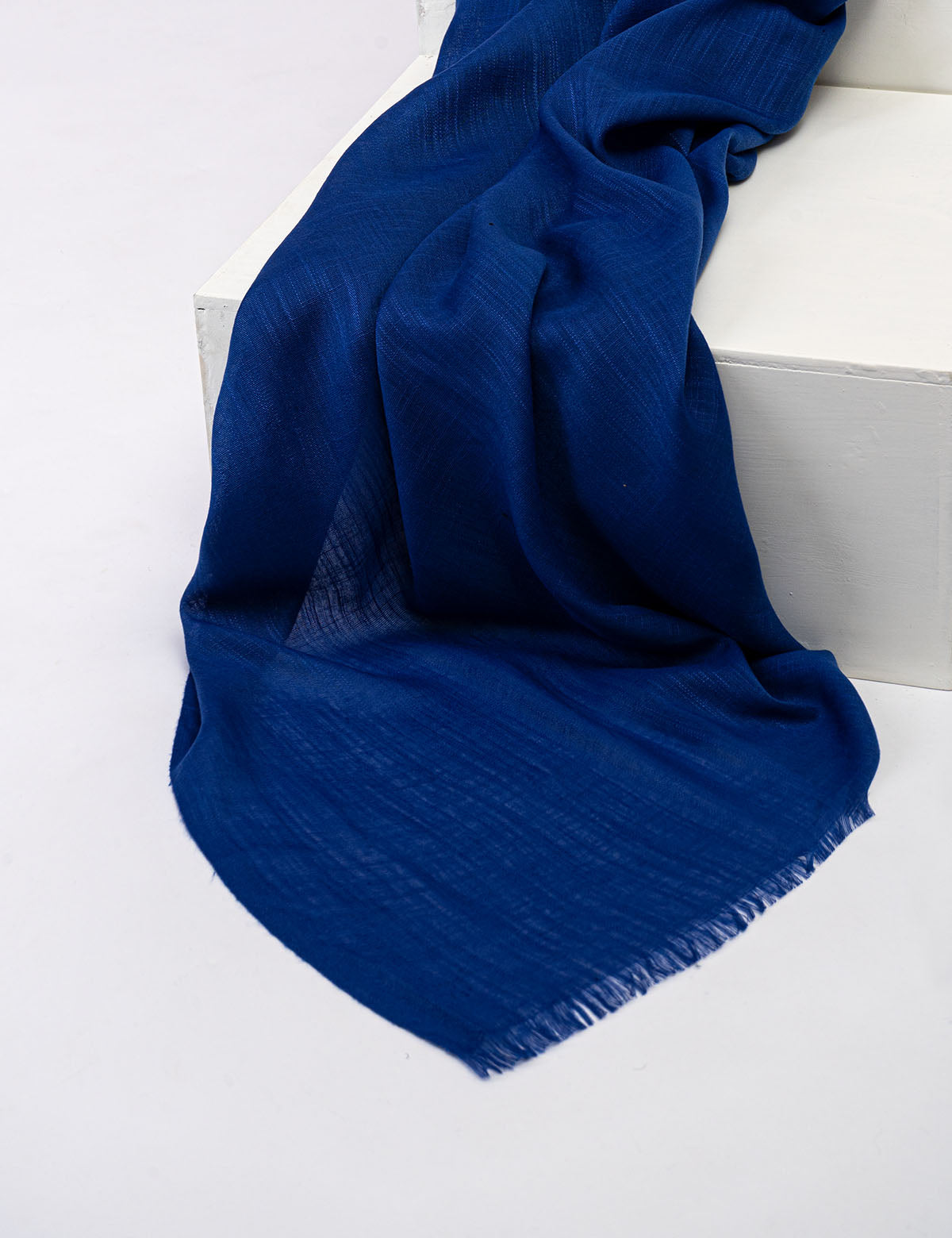 Turkish Lawn Hijab - Royal Blue