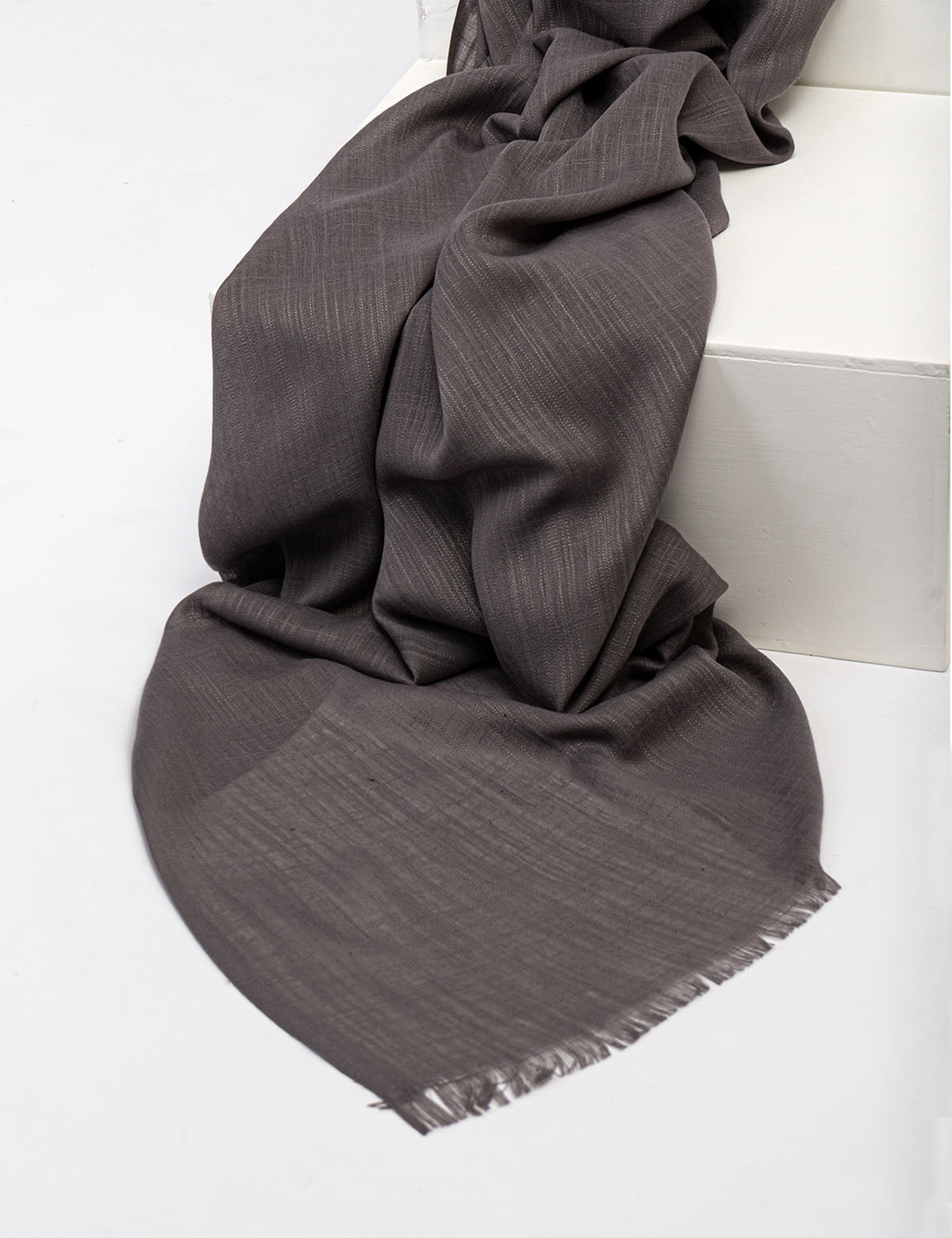 Turkish Lawn Hijab - Charcoal