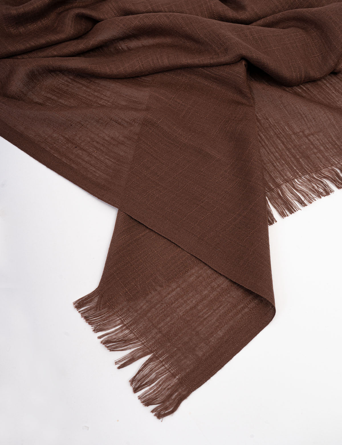 Turkish Lawn Hijab - Coffee Brown