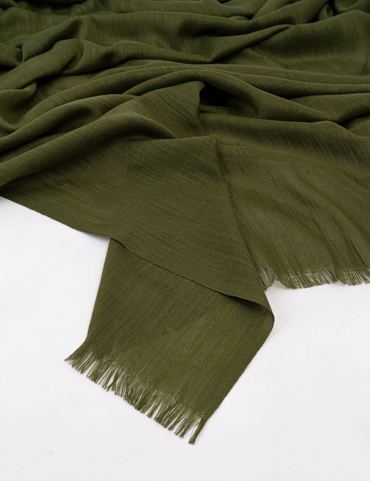 Turkish Lawn Hijab - Olive