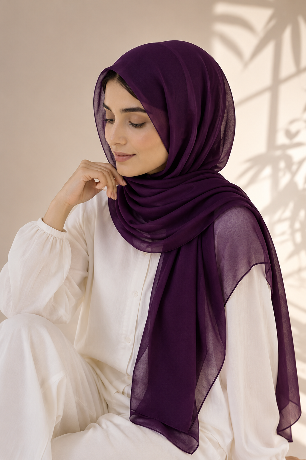 Chiffon Bubble - Purple