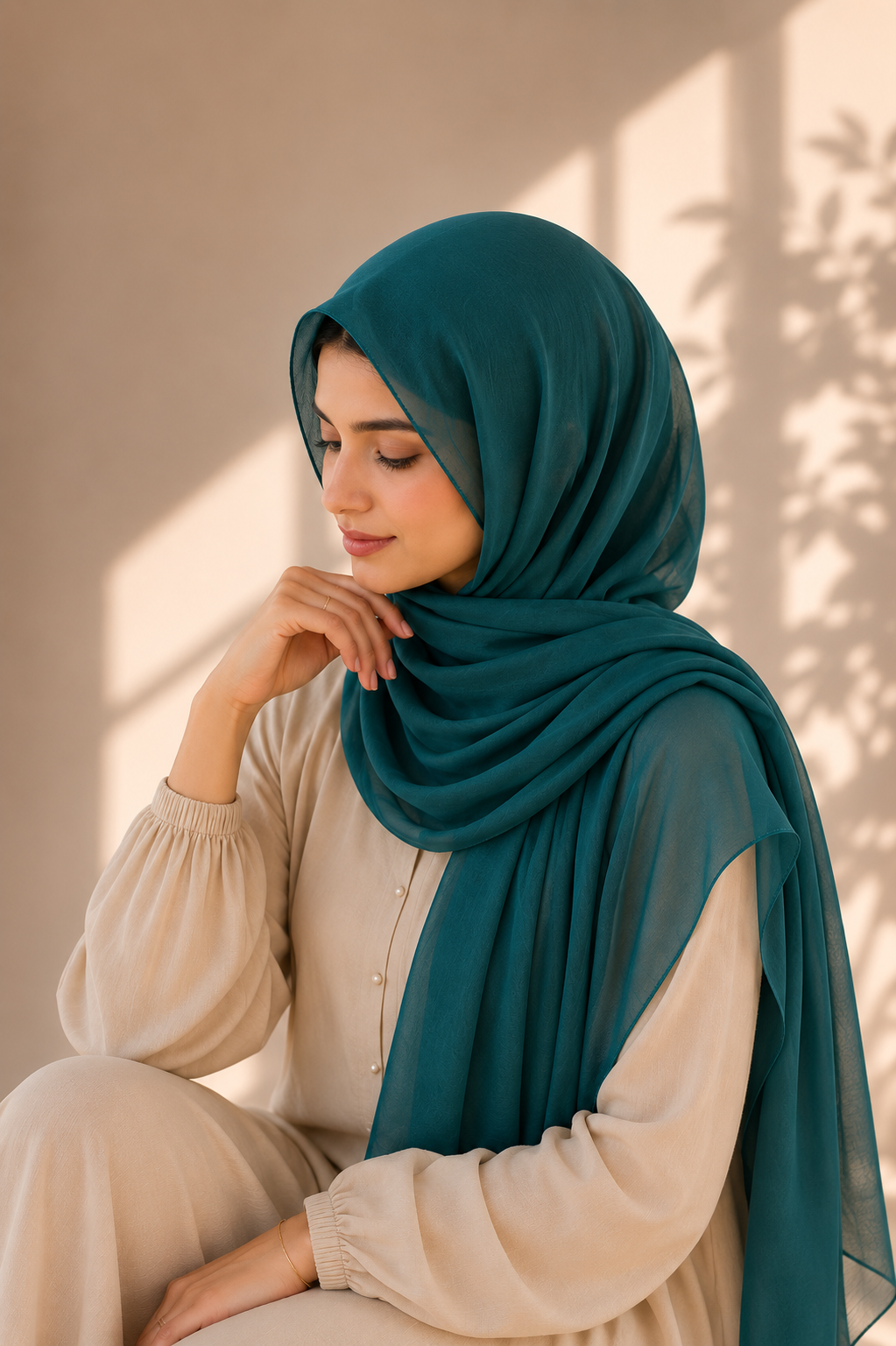 Chiffon Bubble - Teal