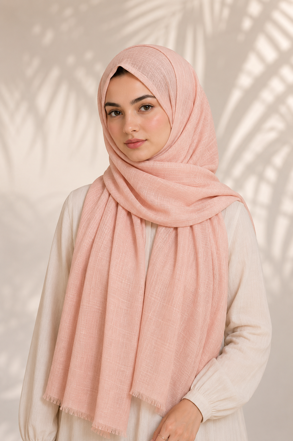 Turkish Lawn Hijab - Rose Pink
