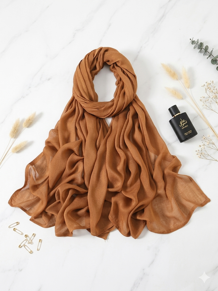 Modal Hijab - Hazelnut