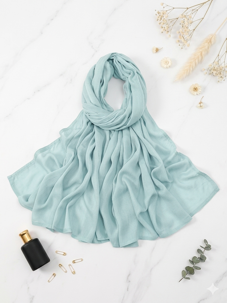 Modal Hijab - Ocean Blue