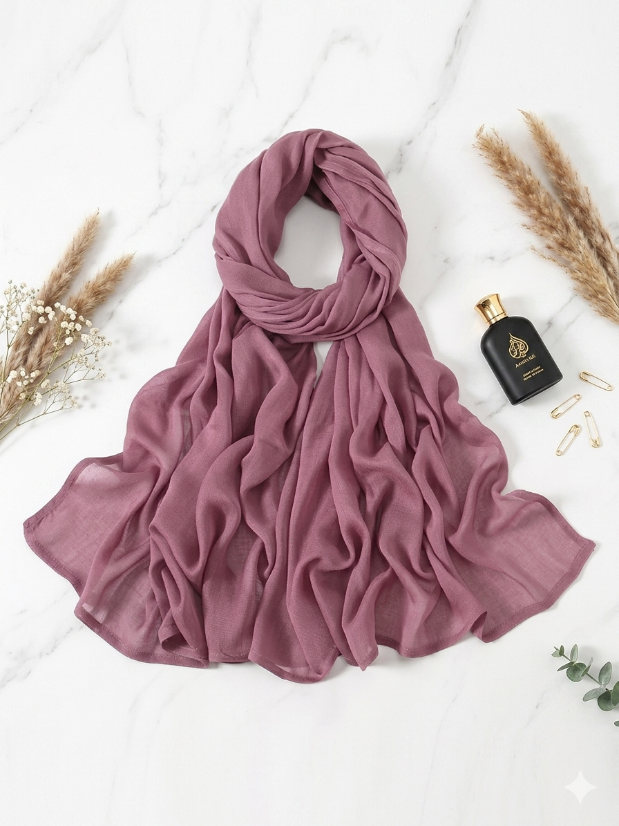 Modal Hijab - Teapink